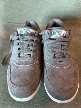 BACK TO SCHOOL ✏️ Hush Puppies BOUNCE Men's Grey Suede Lace-Up Sneakers